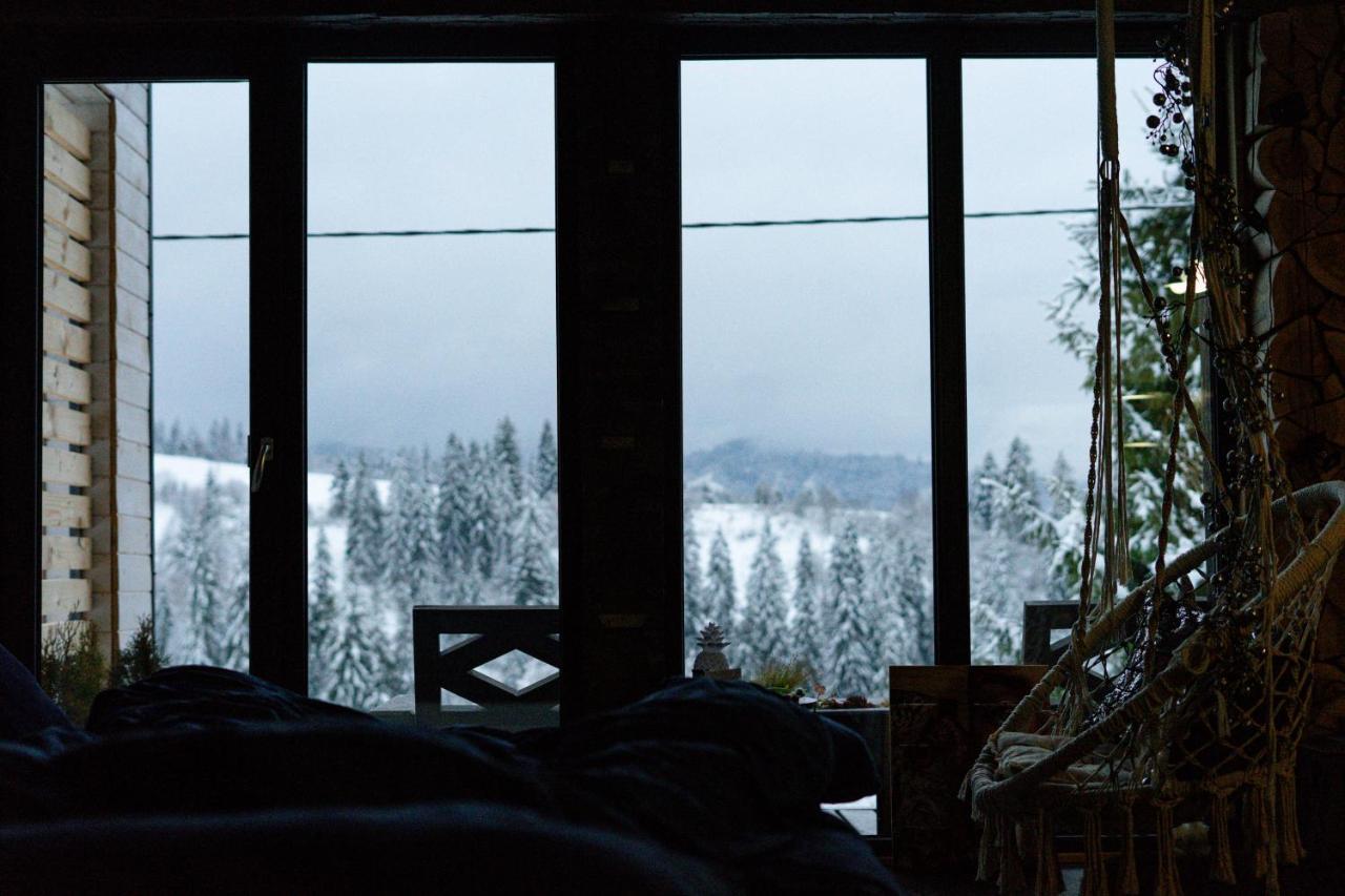 Карпатське Hygge Котедж Для Двох З Чаном-Джакузі У Горах Slavske Exterior foto