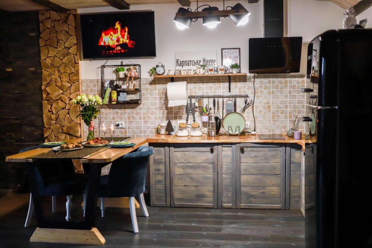 Карпатське Hygge Котедж Для Двох З Чаном-Джакузі У Горах Slavske Exterior foto