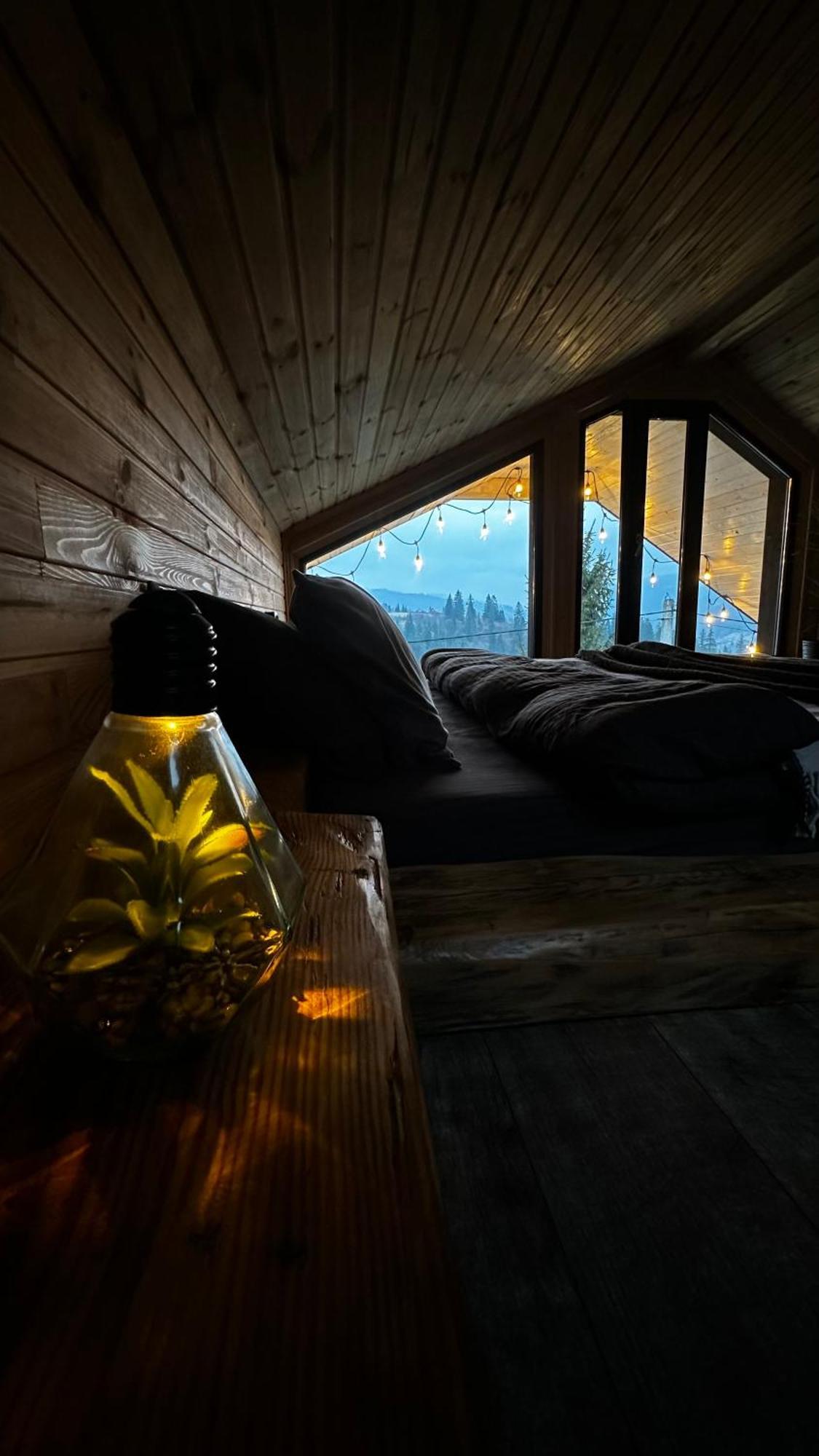 Карпатське Hygge Котедж Для Двох З Чаном-Джакузі У Горах Slavske Exterior foto