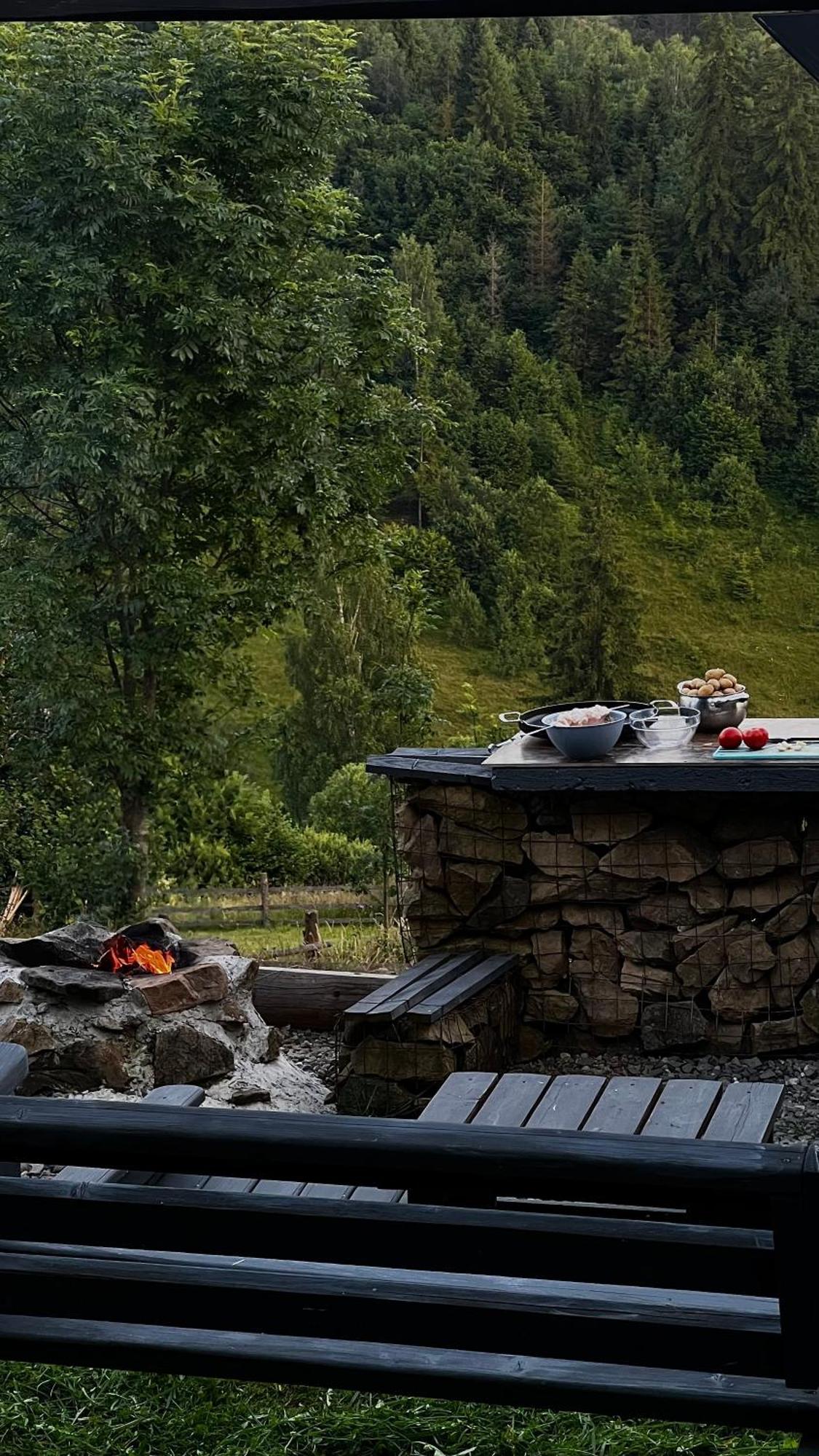 Карпатське Hygge Котедж Для Двох З Чаном-Джакузі У Горах Slavske Exterior foto