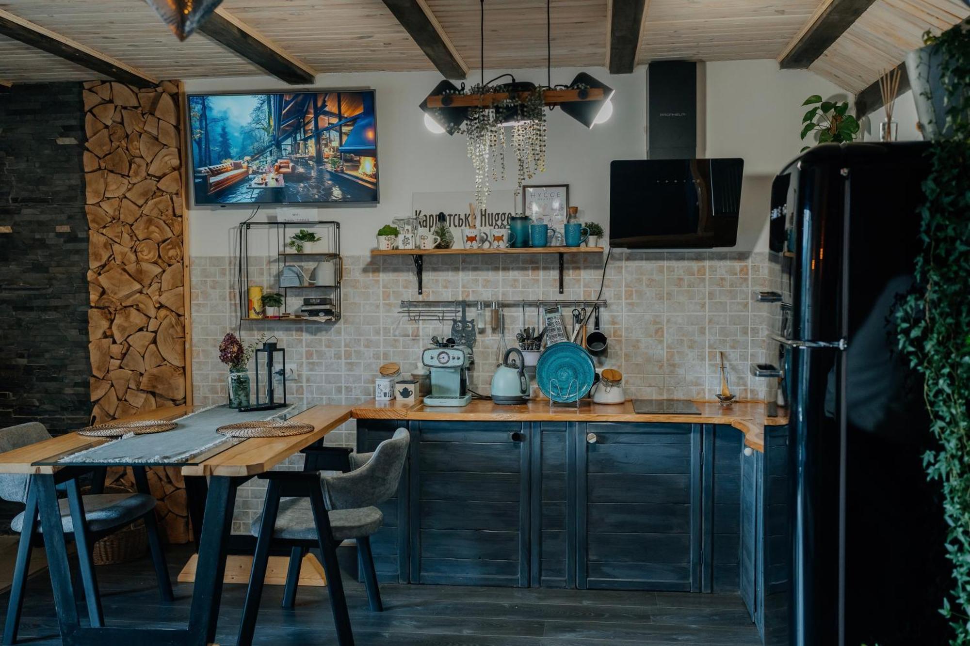 Карпатське Hygge Котедж Для Двох З Чаном-Джакузі У Горах Slavske Exterior foto
