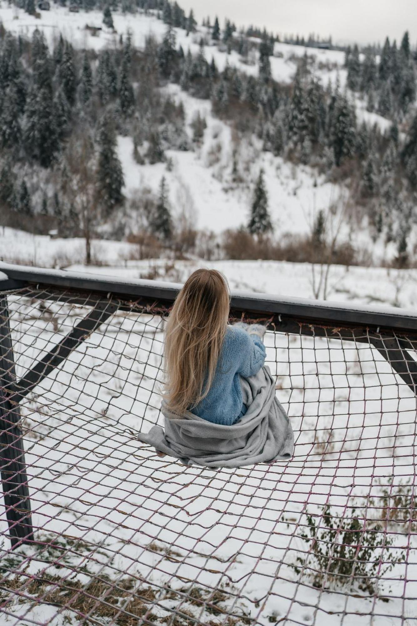 Карпатське Hygge Котедж Для Двох З Чаном-Джакузі У Горах Slavske Exterior foto