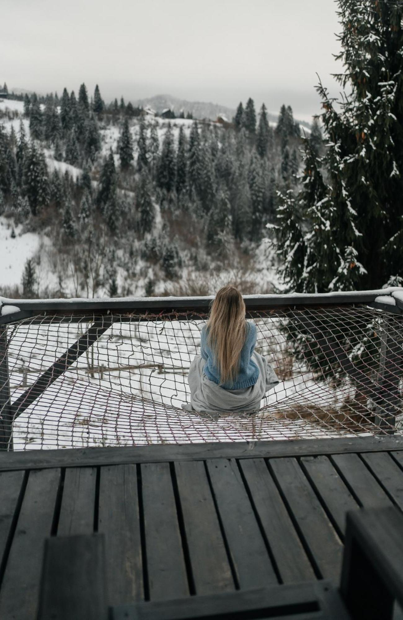 Карпатське Hygge Котедж Для Двох З Чаном-Джакузі У Горах Slavske Exterior foto