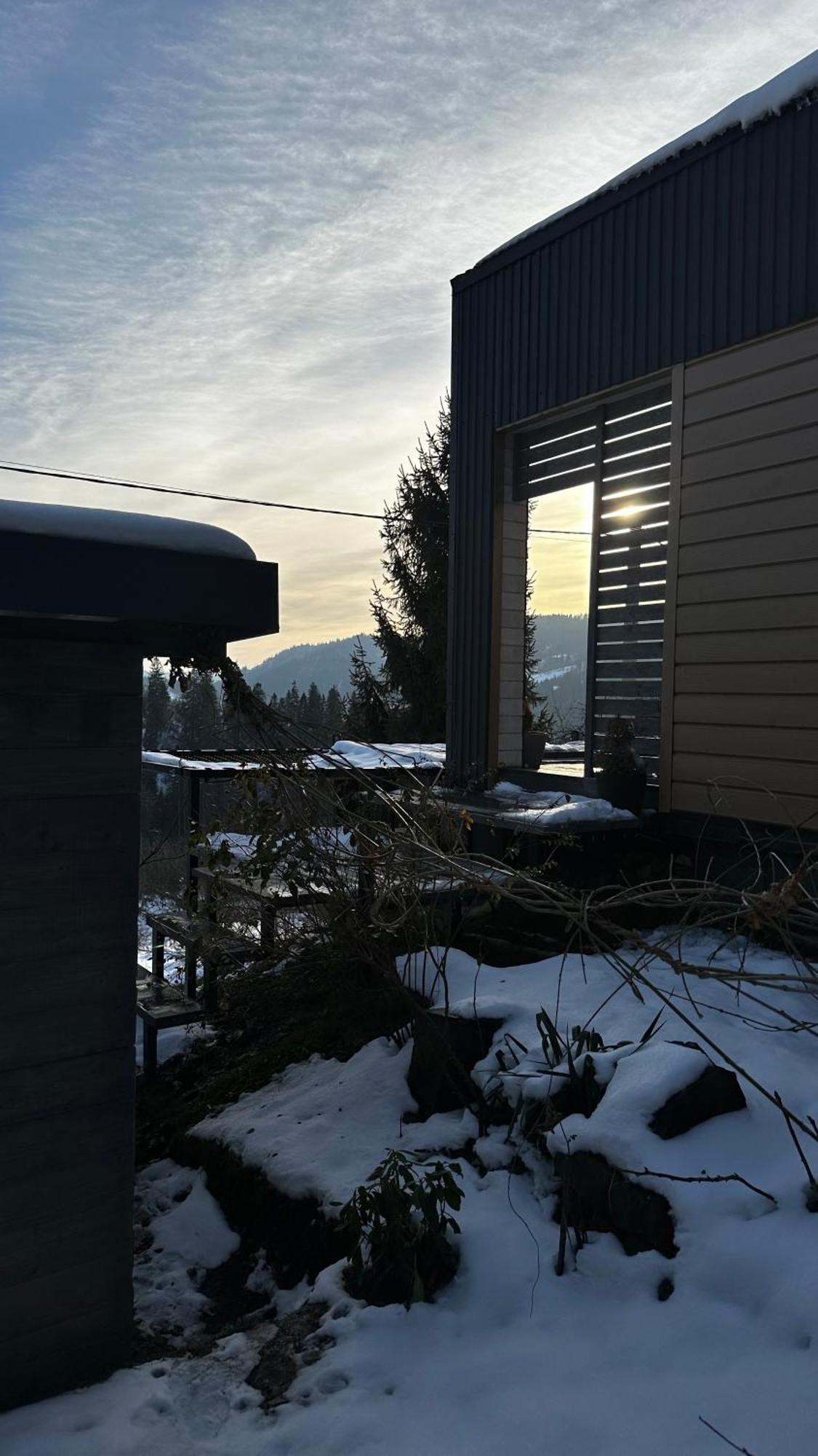 Карпатське Hygge Котедж Для Двох З Чаном-Джакузі У Горах Slavske Exterior foto